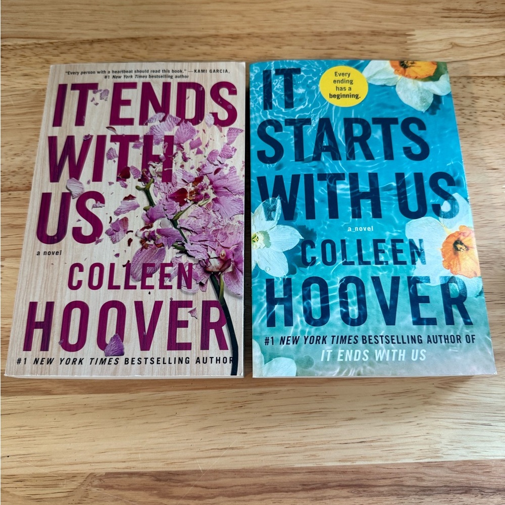 Book Set - It Ends With Us & It Starts With Us